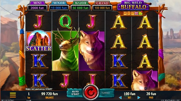 RetroBet Big-Wild-Buffalo